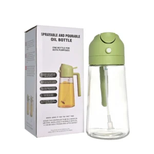 2 in 1 Oil Mister Vinegar Dispenser Bottle Oil Spray Bottle