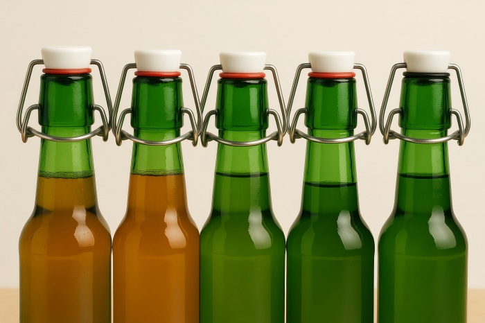 Innovations in Glass Beverage Bottle Closures: From Twist-Off Caps to Crown Seals 11 Swing-top (Grolsch-style) Stoppers
