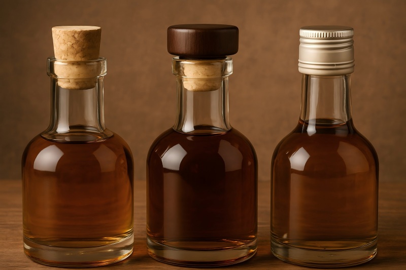 A Complete Guide to Standard Sizes of Glass Liquor Bottles Worldwide 4 The Role of Closures in Glass Liquor Bottles