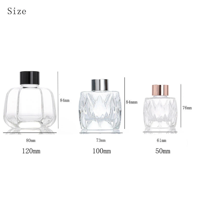 luxury glass diffuser bottle