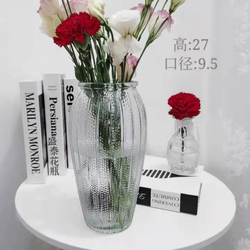 Large Luxury Home Decor Flower Glass Vase 2 Large Luxury Home Decor Flower Glass Vase - Image 2