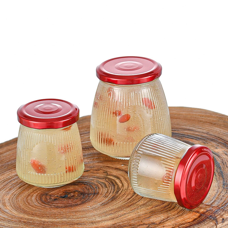 Round Clear Empty Fresh Stewed Bird Nest Bottle Glass 5 Round Clear Empty Fresh Stewed Bird Nest Bottle Glass - Image 5