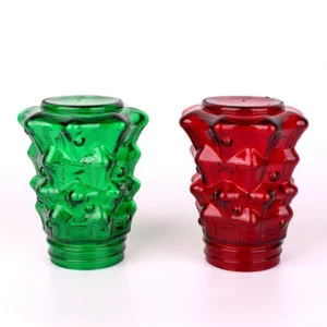 Glass Beverage Bottle Christmas Tree Shape Mason Jar With Tin Lid And Plastic Straw 9 O1CN0153Os4b1c3eiA8MRu