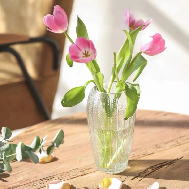 Large Luxury Home Decor Flower Glass Vase 4 Large Luxury Home Decor Flower Glass Vase - Image 4