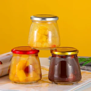 Round Clear Empty Fresh Stewed Bird Nest Bottle Glass 8 O1CN01P291DA