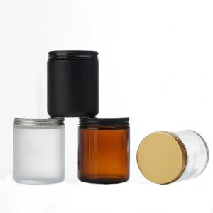 250ml custom candle jars wholesale with aluminum cap 7 b 3 1