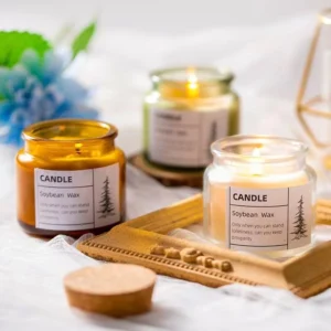 High quality candle jars wholesale with lids 7 b 3