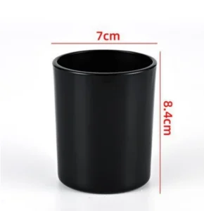 Custom Logo Luxury Candle Jars With Cap 8 n 1