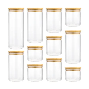 borosilicate glass jar