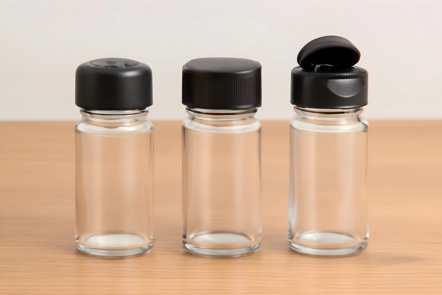 Types of Caps for Glass Spice Jars: Shaker, Screw, and Flip-Top Compared 2 Common Cap Types of Glass Spice Jars