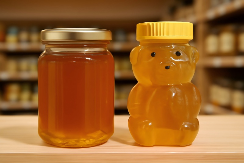 Glass vs Plastic Honey Jars: Which Offers Better Shelf Appeal and Freshness? 4 Glass Honey Jar vs Plastic Honey Jar