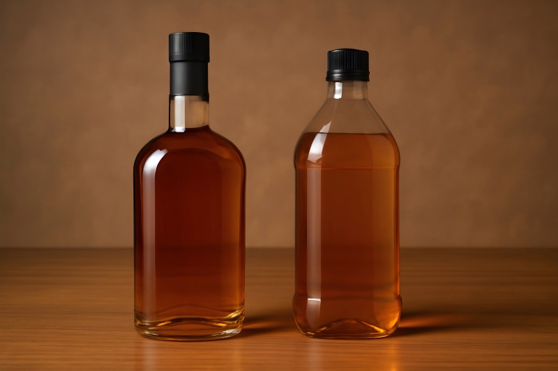 Glass Liquor Bottles vs PET: Which Offers Better Shelf Life and Brand Value? 2 Glass Liquor Bottles vs PET Bottles
