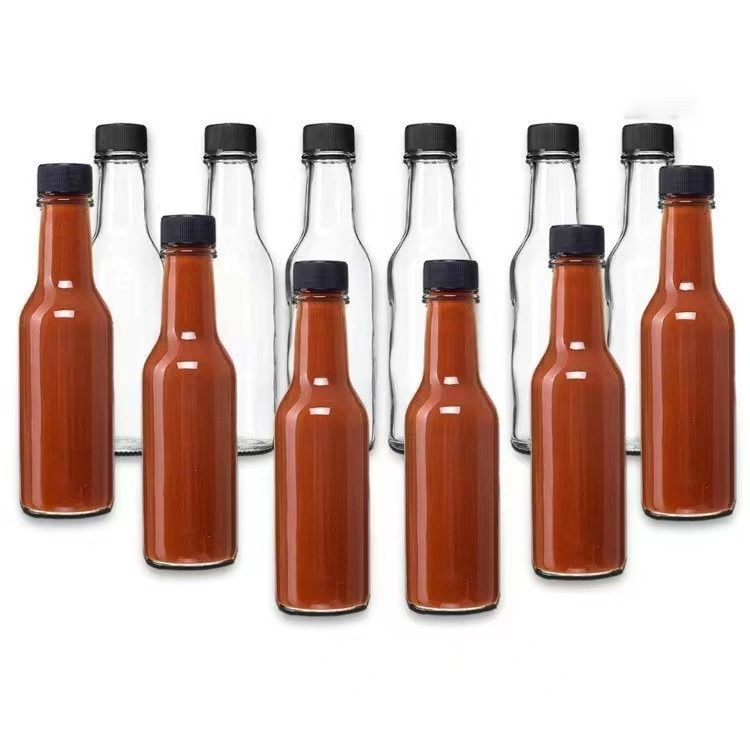 5oz Glass Bottle With Plastic Cap For Tomato Sauce 2 5oz Glass Bottle With Plastic Cap For Tomato Sauce - Image 2