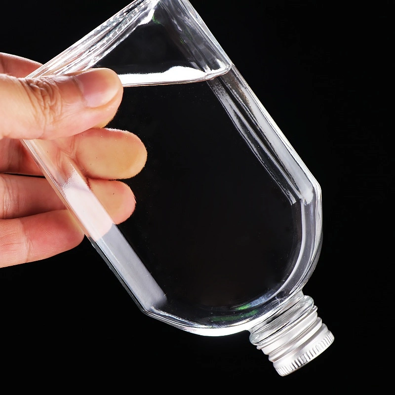 Glass Bottle With Aluminum Cap For Drinks 2 Glass Bottle With Aluminum Cap For Drinks - Image 2