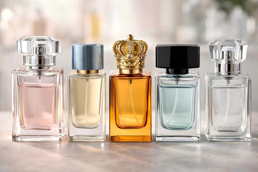 Perfume Bottle Caps Material and Surface Finishes