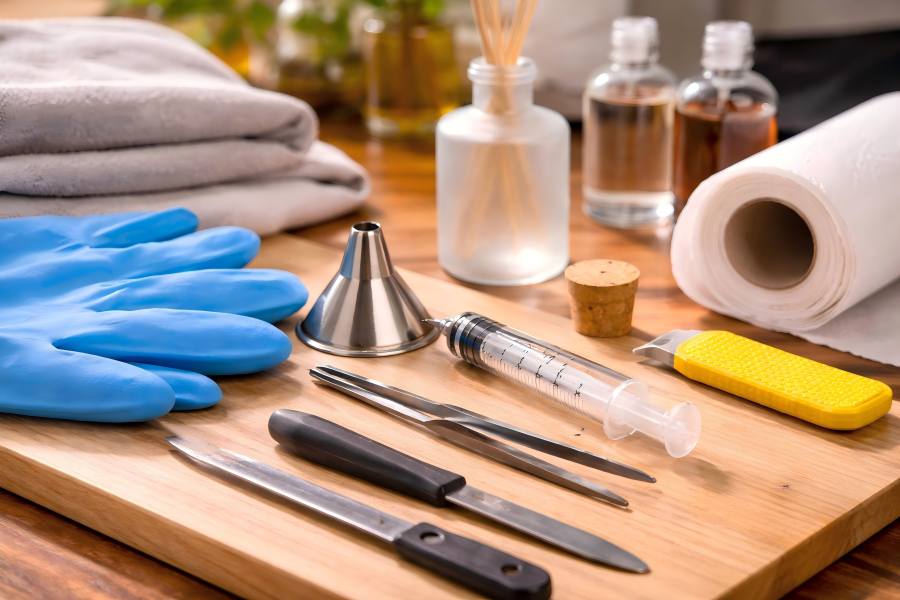 Tools for Glass Diffuser Bottles to Refill