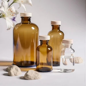 Glass Vials Cyrin Bottle