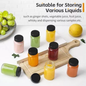 Glass Shot Mini Bottles