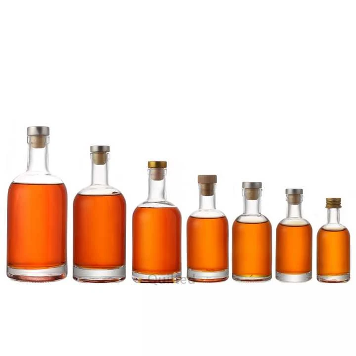 Glass Liquor Bottles